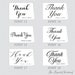 Printable OR Printed Wedding Thank You Cards With Custom - Etsy