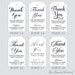Printable OR Printed Wedding Favor Tags With Custom Colors and - Etsy