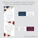 Printable OR Printed Registry Inserts With Custom Color and Font Simple Wedding Registry Insert ...