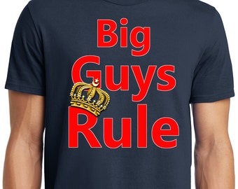 PubliciTeeZ Big und Tall King Size Big Jungs Regel T-Shirt