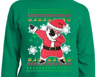 Sons Of Santa Clause Mens Funny Christmas Biker Sweatshirt Anarchy Ugly Jumper