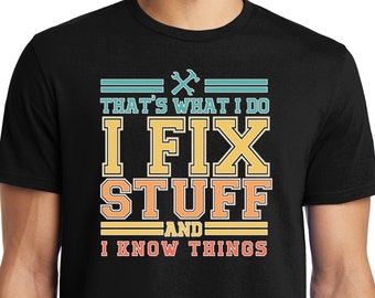 I Fix Things T Shirt - Etsy