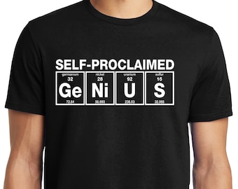 Big Guys Rule Lustiges großes und großes selbsternanntes Genius-T-Shirt