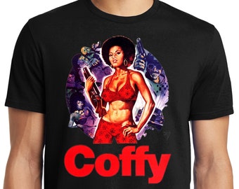PubliciTeeZ Big and Tall Classic Urban Action Coffy Movie T-Shirt