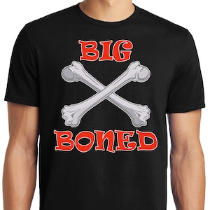 Big Guys Rule Big and Tall kingsize T-shirt met grote botten