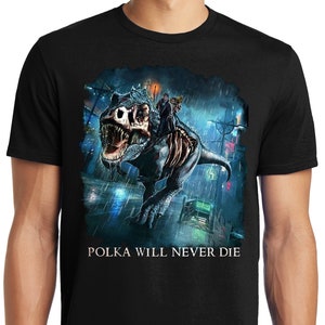PubliciTeeZ Big and Tall King Size Polka Will Never Die T-Shirt