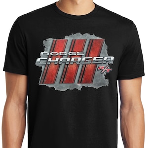Big Guys Rule Big and Tall King Size Licensed Dodge Charger RT LogoT-Shirt