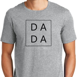 PubliciTeeZ Big and Tall Vaderdag-T-shirt Da Da