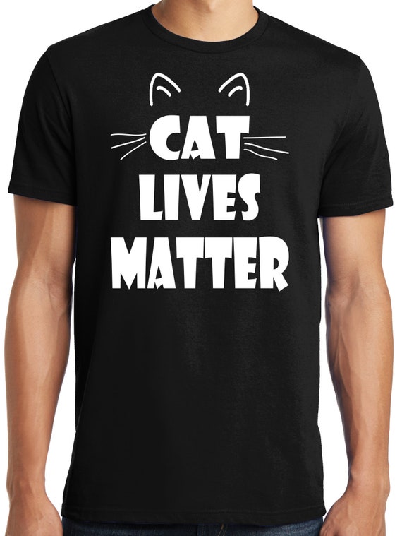 Big & Tall Funny 'Cat Lives Matter' T-Shirt - Sizes Up To 6XL & Tall 10 thumbnail image