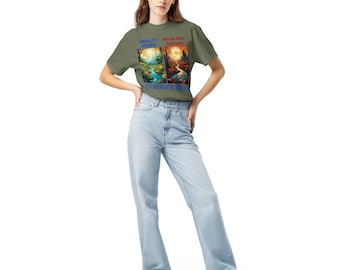 Liberal Left Biosphere T-Shirt, Environmental Political Shirt, Climate Change Tee, Progressive Voting Shirt, Garment Dyed Unisex Tee