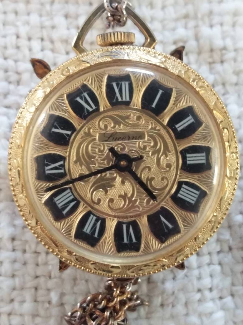 Vintage Lucerne Watch Necklace - 3 For Sale on 1stDibs | lucerne watch  pendant necklace value, lucerne pendant watch, lucerne necklace watch