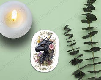 Abraxos Gardening Club, kindle-sticker voor boekentroon