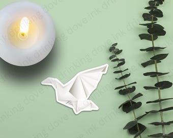 Nee Paper bird, When the moon hatched inspired kindle book sticker Bubble-free stickers