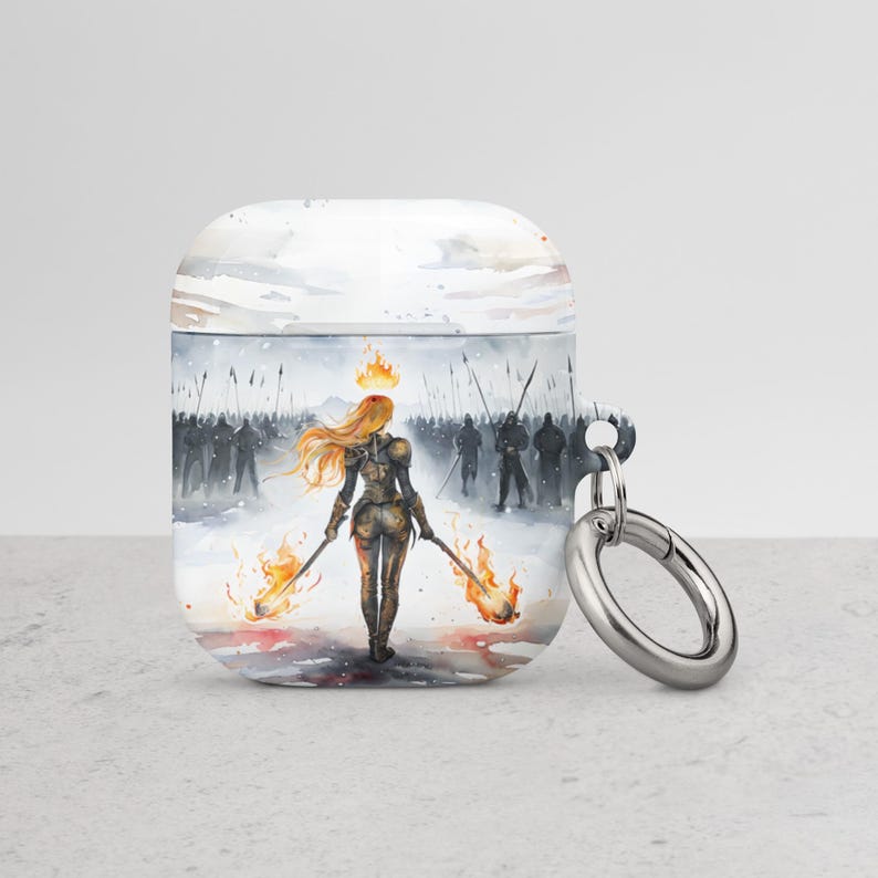 Fireheart, Throne of glass inspired, Case for AirPods®, romantasy merch, ACOTAR, fantasy, booktok