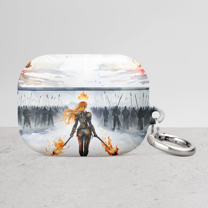 Fireheart, Throne of glass inspired, Case for AirPods®, romantasy merch, ACOTAR, fantasy, booktok