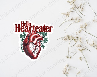 lightlark hello hearteater romantasy booktok design kindle sticker Bubble-free stickers