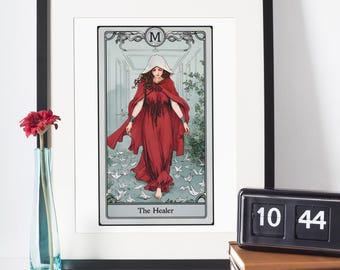 Op Manacled Dramionie geïnspireerde fysieke printposter leesgrage SenLinYu Alchemised Booktok Reader Wall Art Bookish print.