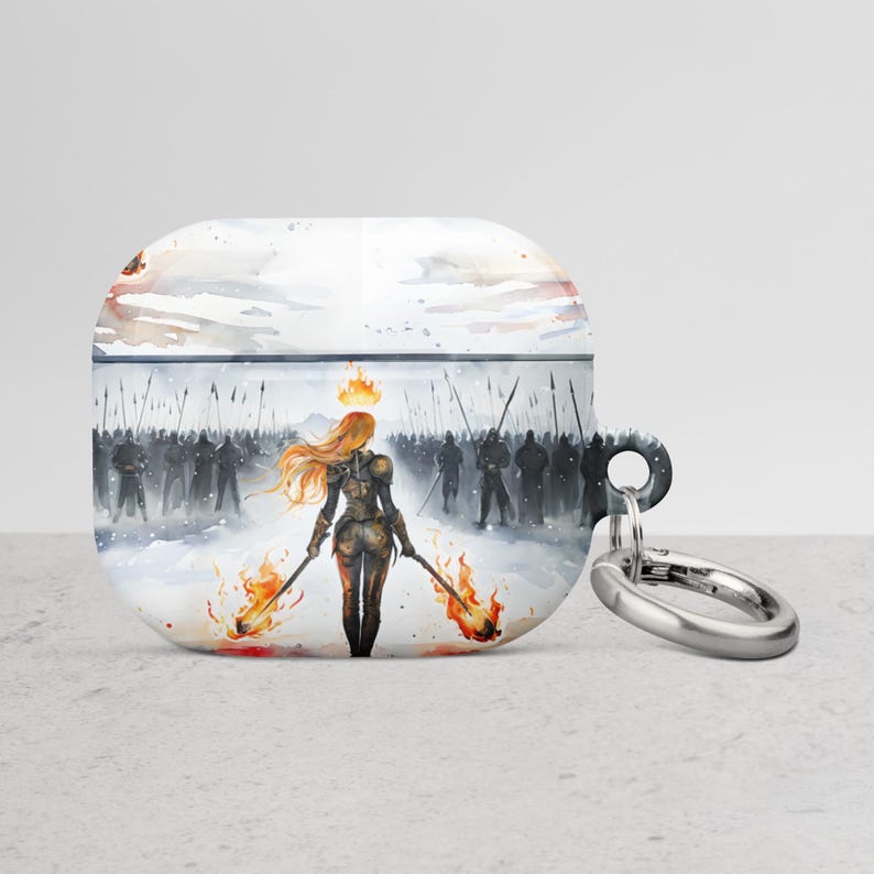 Fireheart, Throne of glass inspired, Case for AirPods®, romantasy merch, ACOTAR, fantasy, booktok