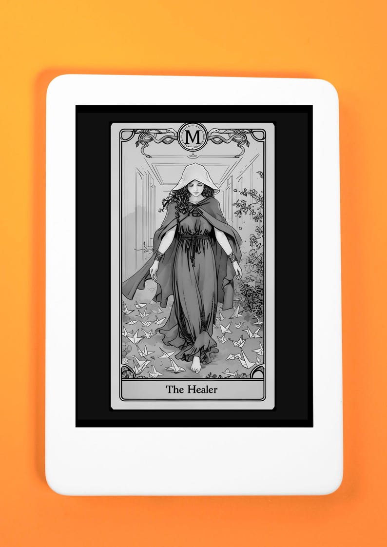 manacled tarot card kindle lockscreen