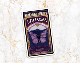 Little Osha Streichholzbuch Quicksilver Kindle Journal Blasenfreie Aufkleber