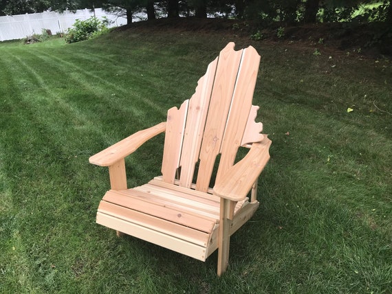 Maine Adirondack Chair Etsy