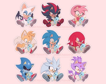 Sonic Acrylic Standees