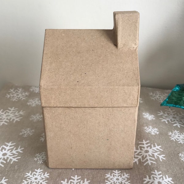 Paper Mache Houses Etsy