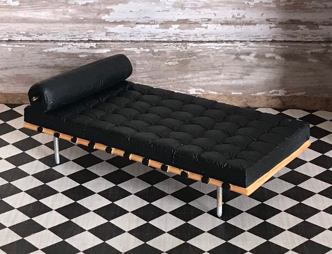 Miniature Dollhouse 112 Scale Barcelona MidCentury Modern Etsy