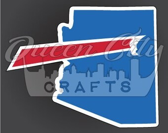 Buffalo Backers Arizona Sticker Decal