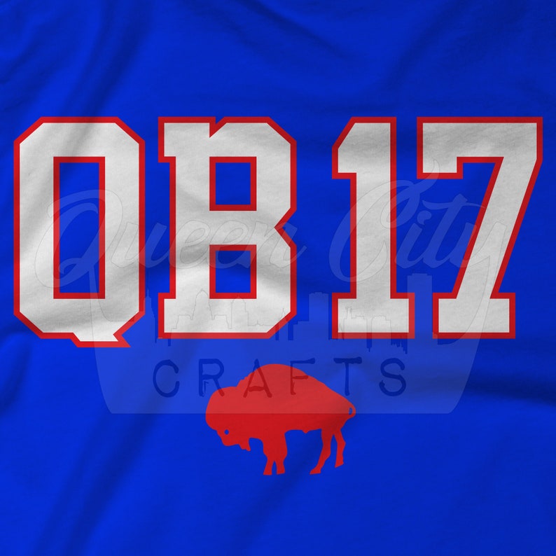 Buffalo Football QB 17 Shirt image 1