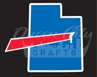 Buffalo Backers Utah Sticker Decal