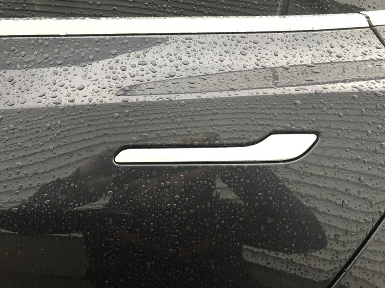 Tesla Model 3 Door Handle Overlay Vinyl Wrap 3m 4 Handles Ppf Etsy