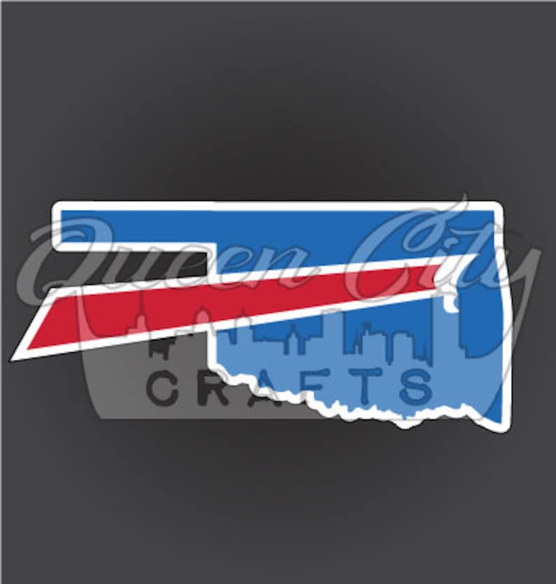 Buffalo Backers Oklahoma Sticker Decal OK image 1