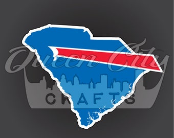 Buffalo Backers South Carolina Sticker Decal