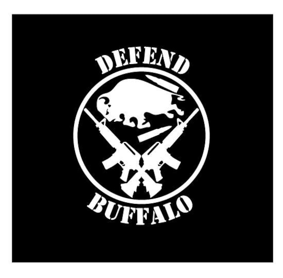 Defend Buffalo Vinyl Die Cut Decal for Truck Laptops NY | Etsy