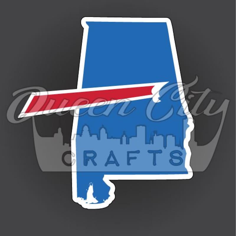 Alabama Decal - Etsy