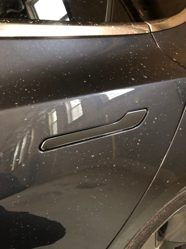 Tesla Model 3 Door Handle Overlay Vinyl Wrap 3m 4 Handles Ppf Etsy