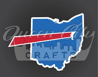 Buffalo Backers OHIO Sticker Decal