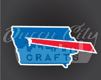 Buffalo Backers Iowa Sticker Decal