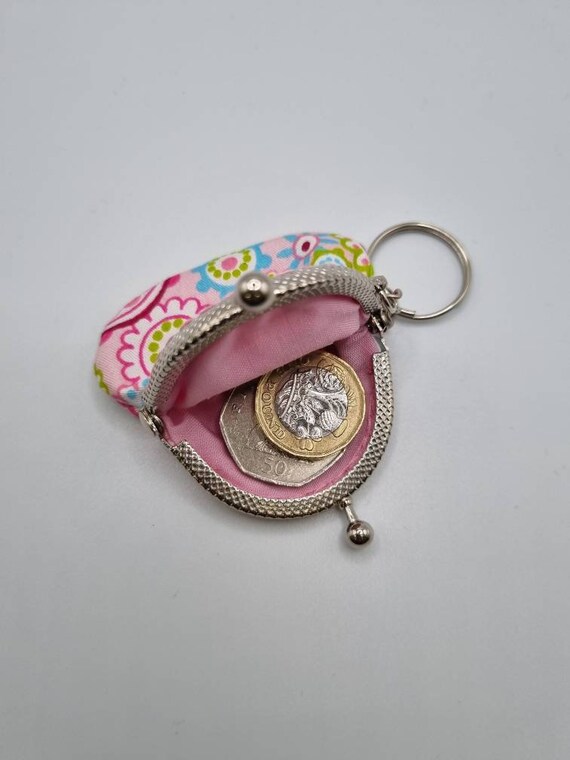 Keychain Purse/purse Keyring/change Purse/tiny Purse/money Purse/keyring/kiss  Lock Coin Purse/keyring/trolley Coin Purse/keychain Purse - Etsy UK