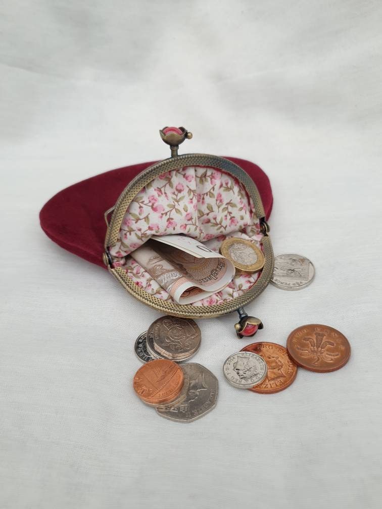 velvet coin purse