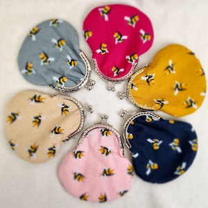 Porta-moedas/Porta-moedas/Porta-moldura/Carteira/Porta-moedas Bumblebee/Porta-moedas com fecho Kiss/Porta-moedas Bee/Porta-rosário/Porta-moedas Bumblebee