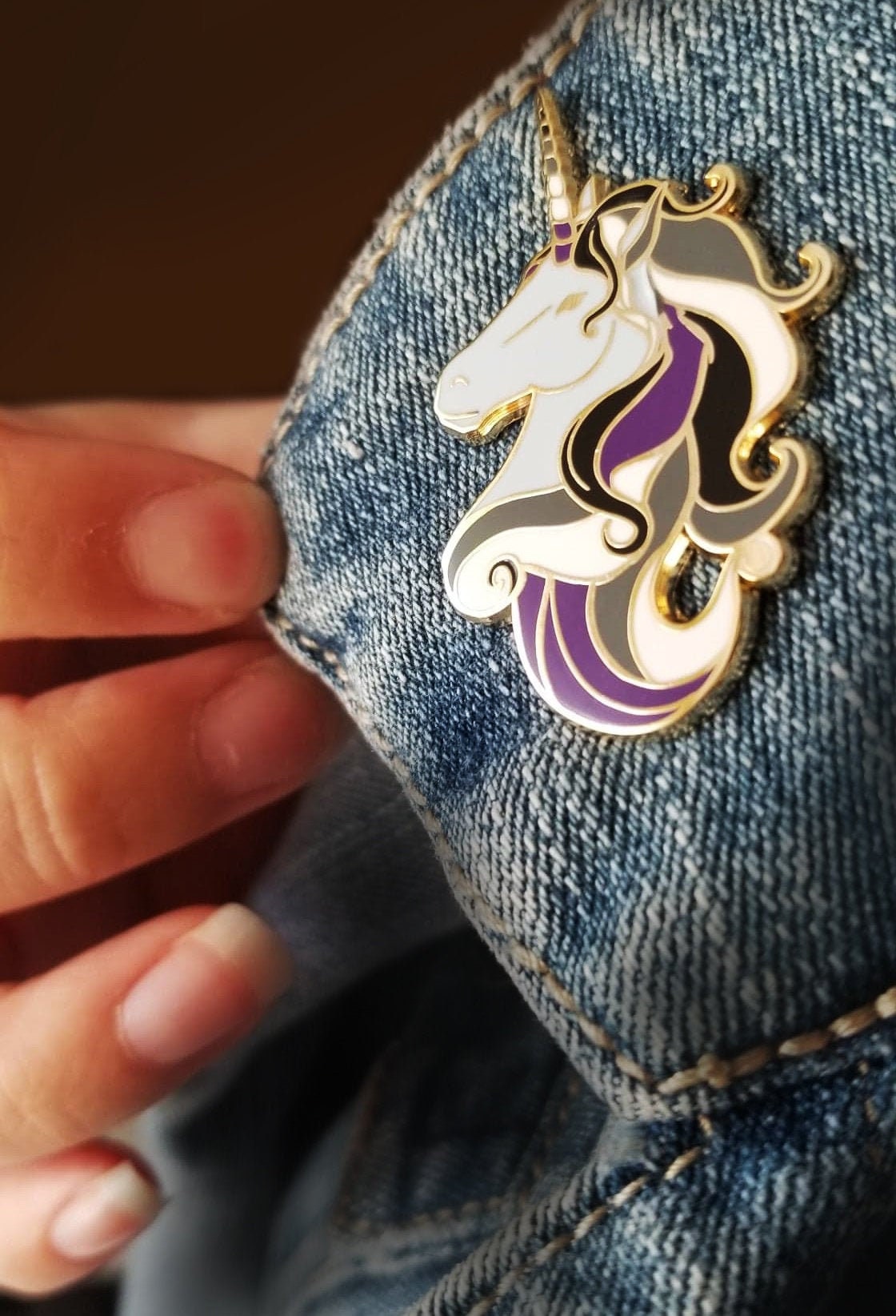 Unicorns - Mythical Creatures Pride Enamel Pins!
