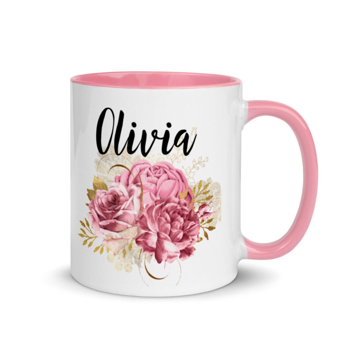 Personalized Name Mug for Women & Girls Custom Name Coffee Etsy