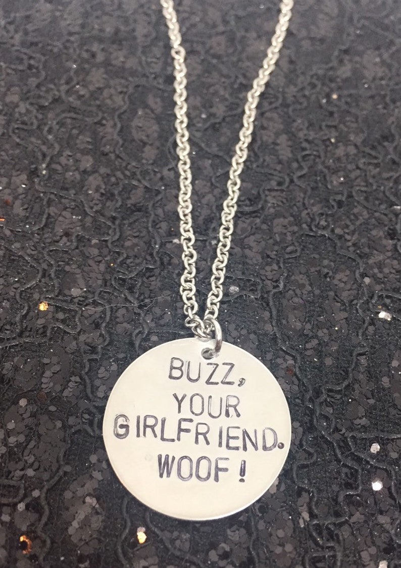 Home Alone Necklace Hand Stamped Metal Jewelry