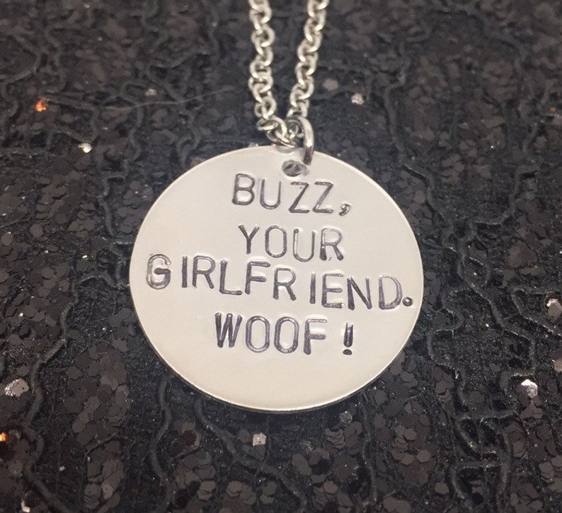 Home Alone Necklace Hand Stamped Metal Jewelry