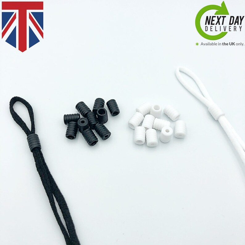 Elastic Cord Stopper for Loop Making Adjuster Lock Toggle Etsy UK