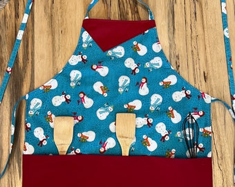 Christmas Apron for kitchen or crafting