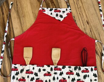 Christmas Apron for kitchen or crafting