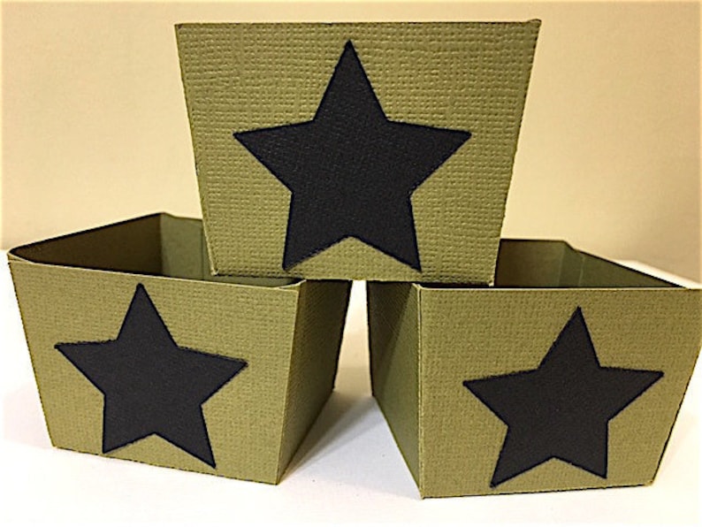 Military Themed Small Candy Cups Military Decorations | Etsy